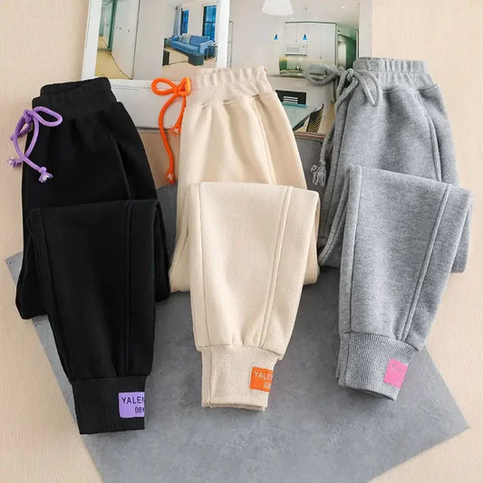 New women Autumn/Winter Baggy Streetwear Oversize Sports Pants