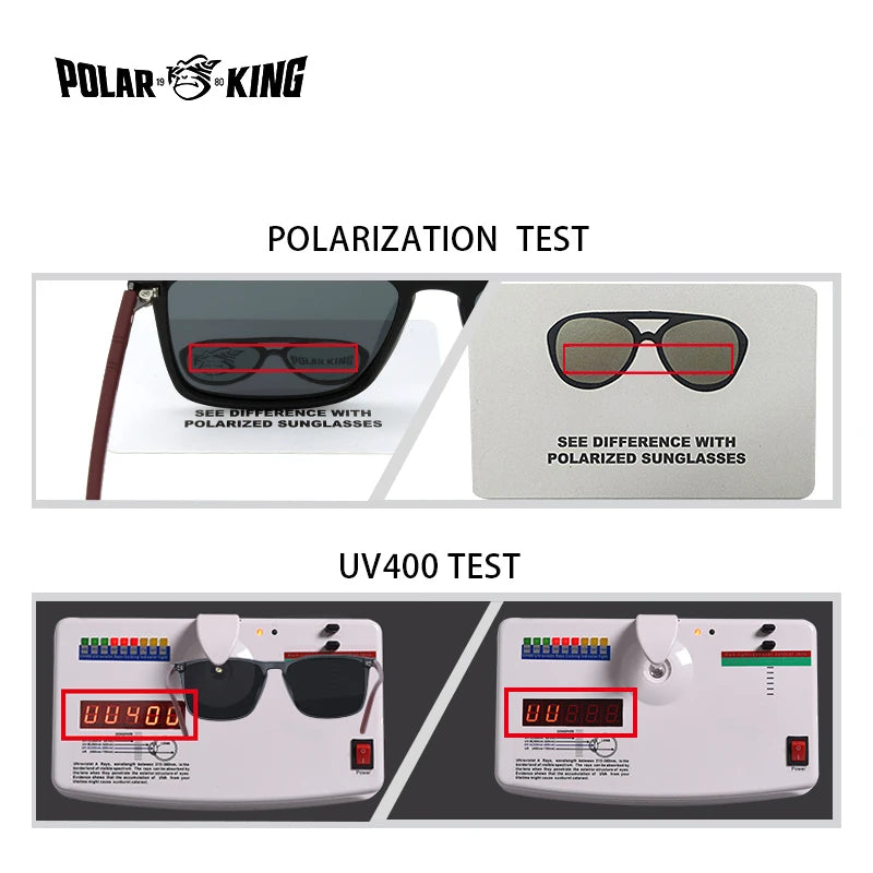 Polarking New Luxury Polarized Sunglasses Men's Fishing Classic Sun Glasses